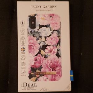 Brand new in box iPhone X flower designer case